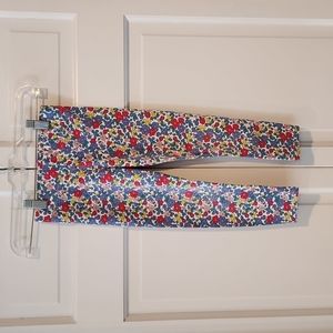 Mini Boden Floral Print Leggings